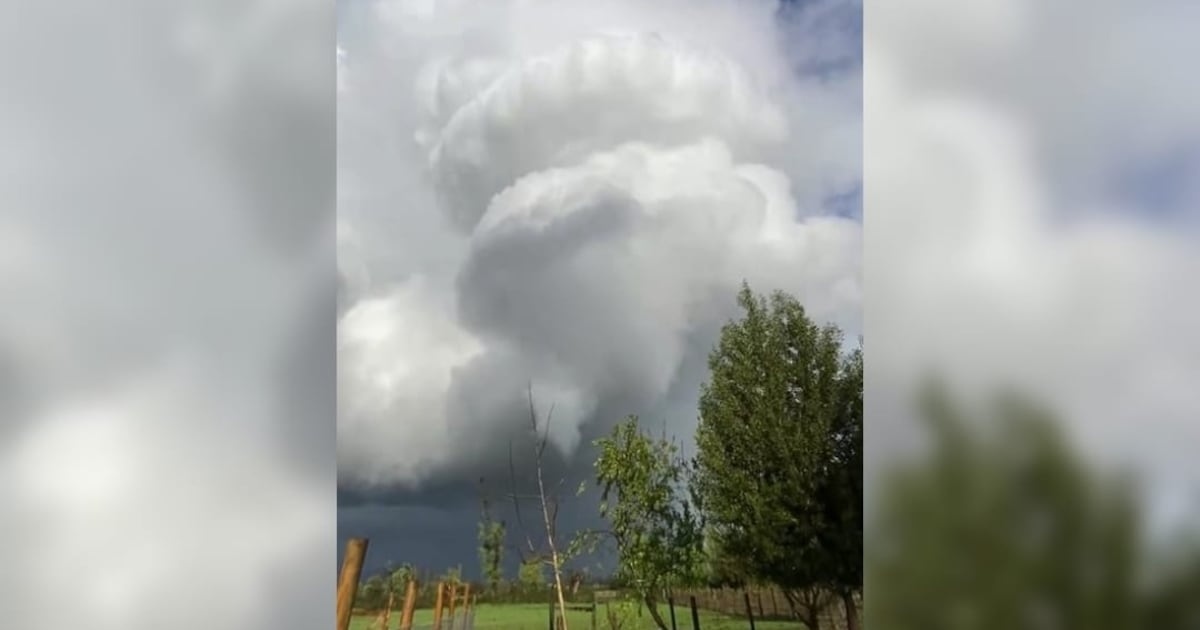 DMC descarta tornado en Longaví y atribuye daños a fuertes rachas de viento